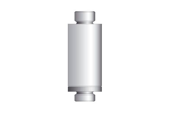 Prismenstab-Adapter, oben 5/8"Gewinde, für Kippachsenhöhe = 80 mm