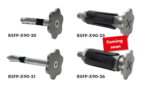 Schwerlastanker mit Fixpunkt X90, Länge: 105 mm