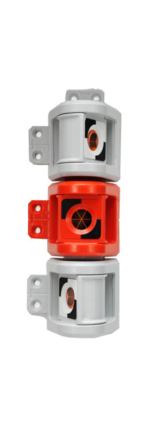 RSMP380R-S drehbares Mini-Prisma, rot, silberbeschichtet, Ø 25,4mm